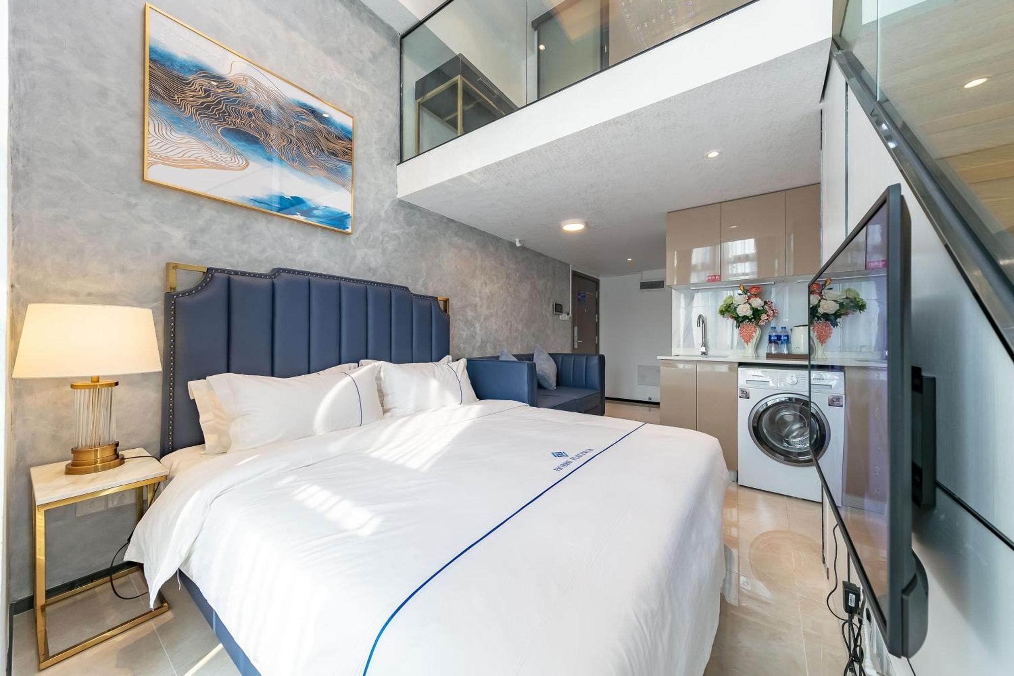Boruisi Plaza Residence Apartment - Shenzhen Futian Convention & Exhibition Center Dış mekan fotoğraf