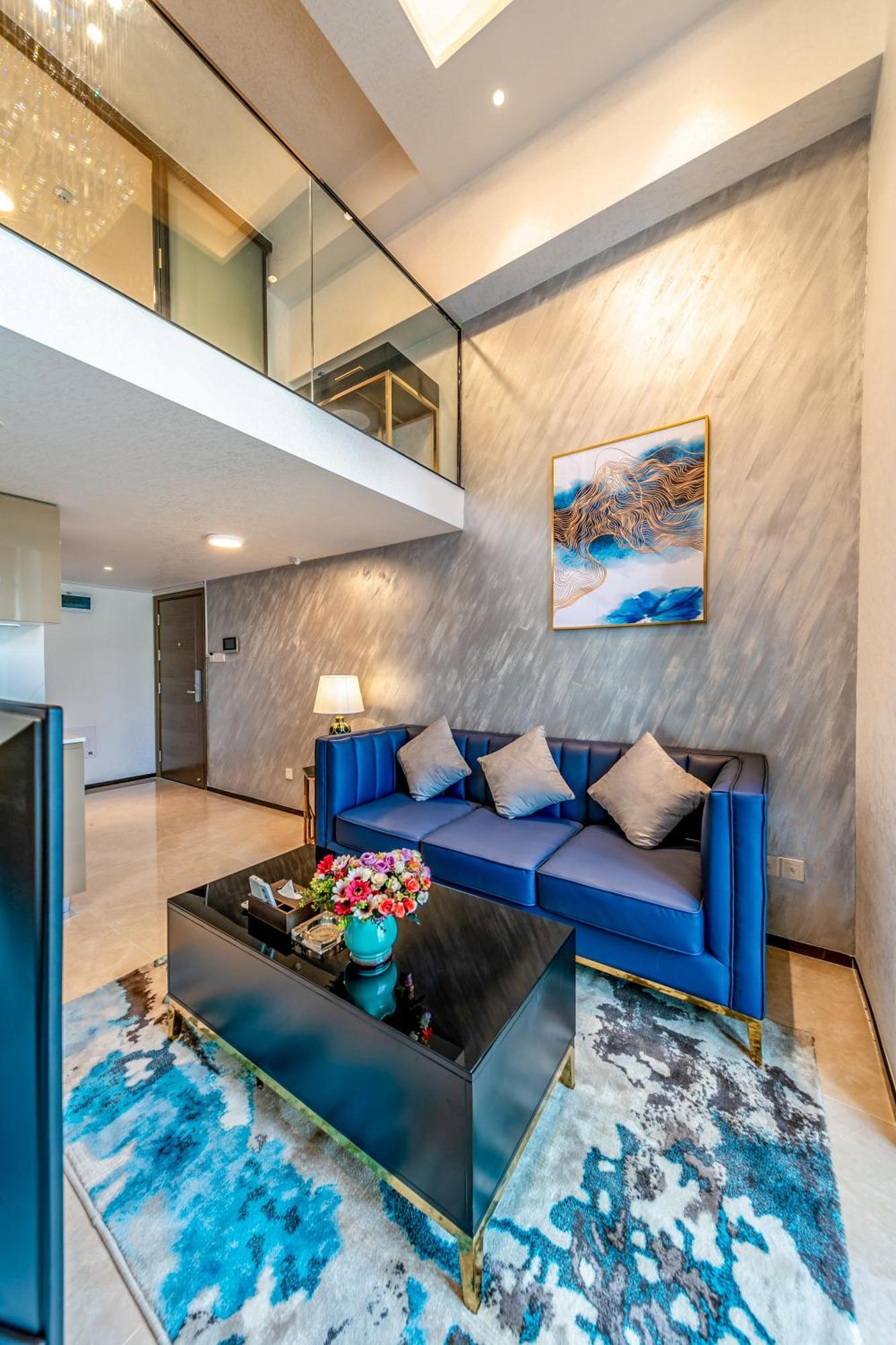 Boruisi Plaza Residence Apartment - Shenzhen Futian Convention & Exhibition Center Dış mekan fotoğraf