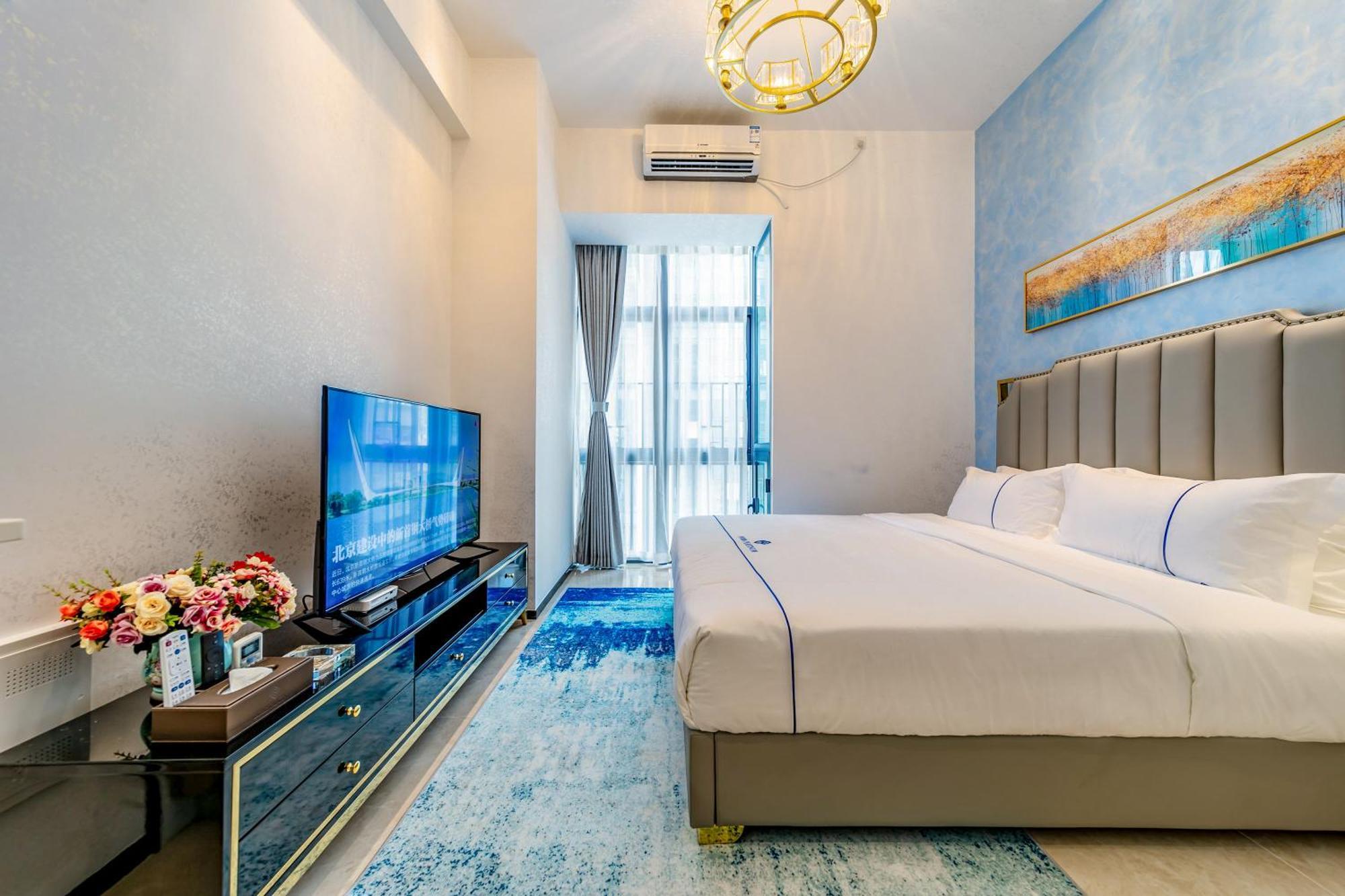 Boruisi Plaza Residence Apartment - Shenzhen Futian Convention & Exhibition Center Dış mekan fotoğraf