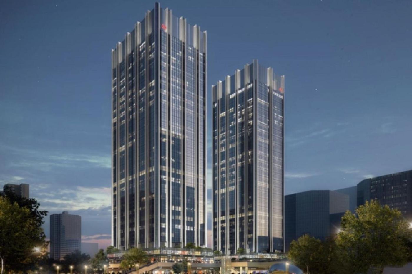 Boruisi Plaza Residence Apartment - Shenzhen Futian Convention & Exhibition Center Dış mekan fotoğraf