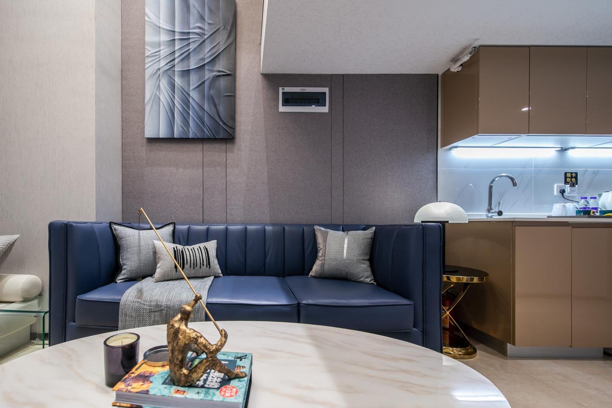 Boruisi Plaza Residence Apartment - Shenzhen Futian Convention & Exhibition Center Dış mekan fotoğraf