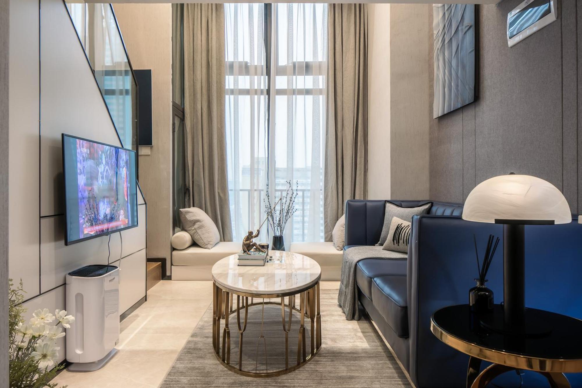 Boruisi Plaza Residence Apartment - Shenzhen Futian Convention & Exhibition Center Dış mekan fotoğraf